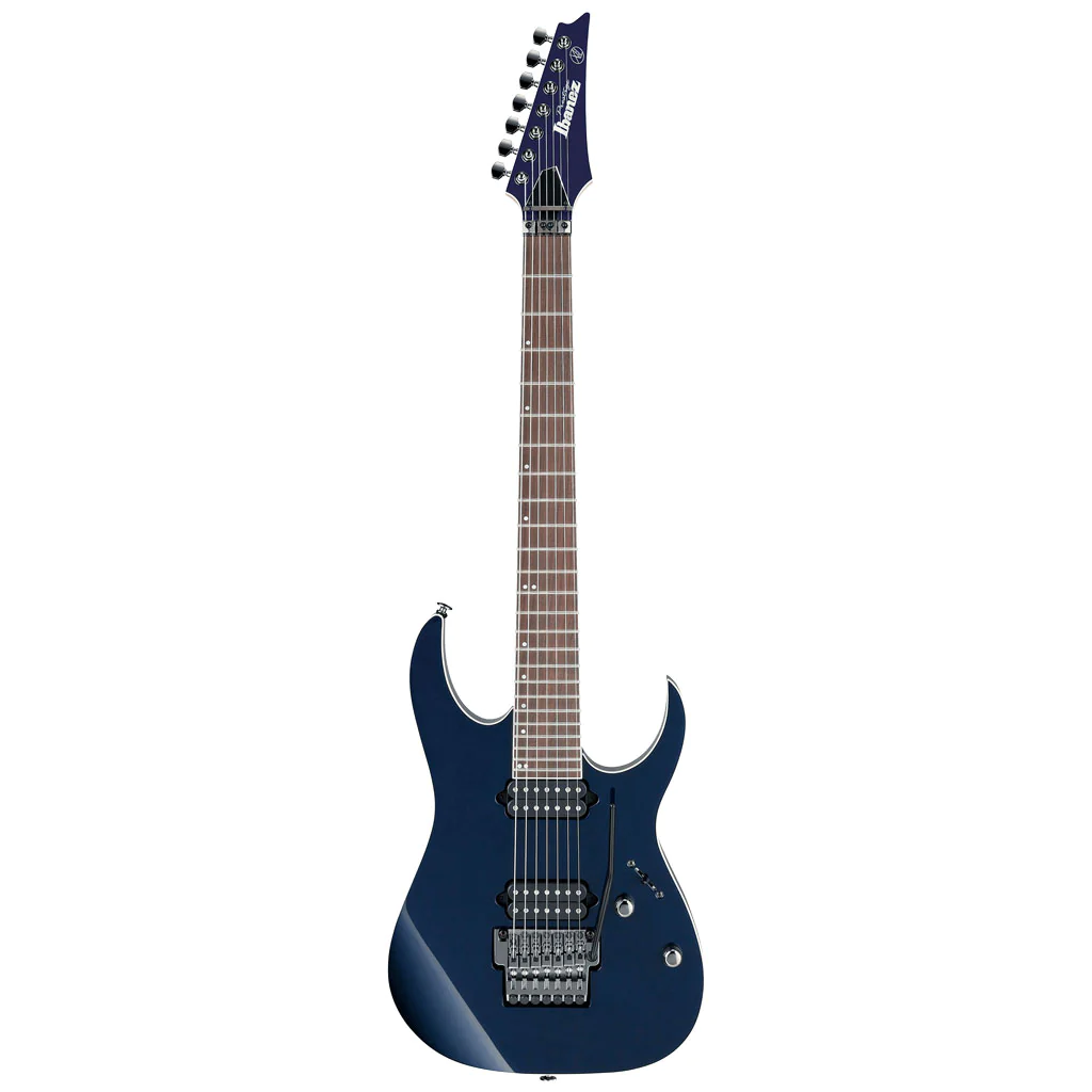 Ibanez 2019 RG2027XL 7 String Electric Guitar in Dark Tide Blue