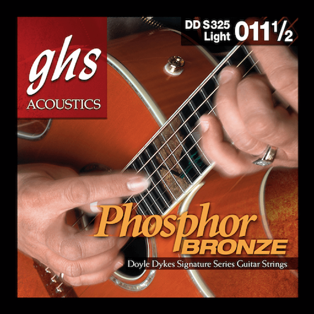 GHS DDS325 Doyle Dykes Phosphor Bronze Acoustic Guitar String 11.5-54 Gauge