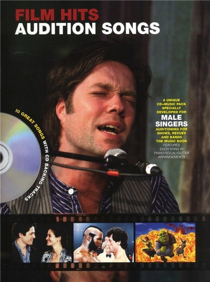 Audition Songs for Male Singers Film Hits BK/CD