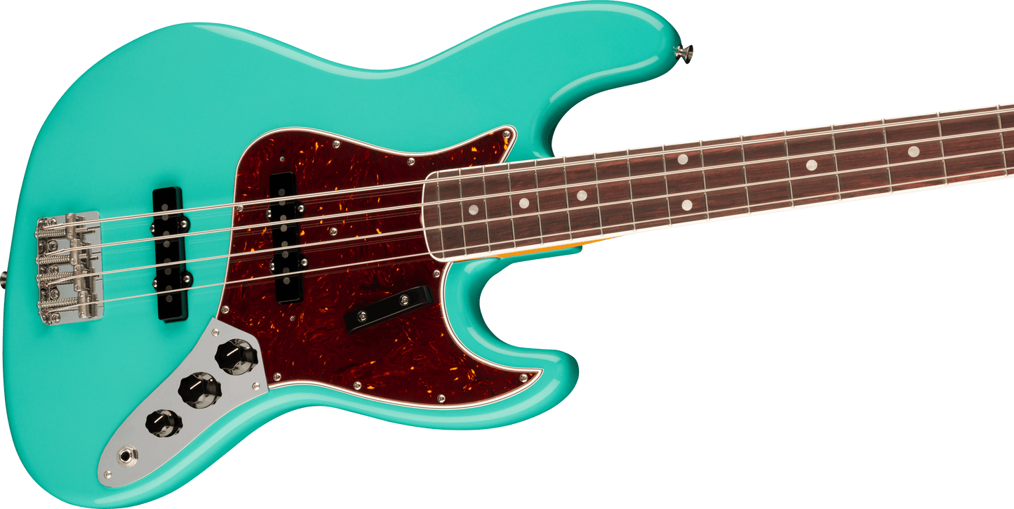 Fender American Vintage II 1966 Jazz Bass, Rosewood Fingerboard in Sea Foam Green