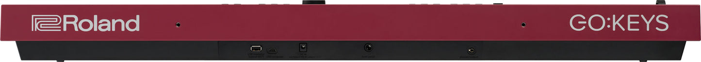 Roland GO KEYS 3 Music Creation Keyboard in Dark Red