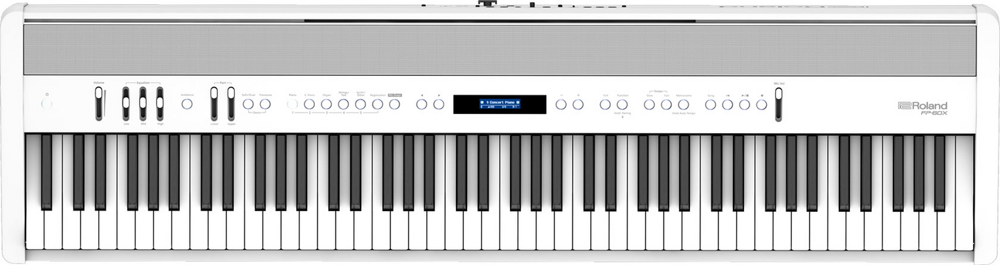 Roland FP60X Digital Piano in White
