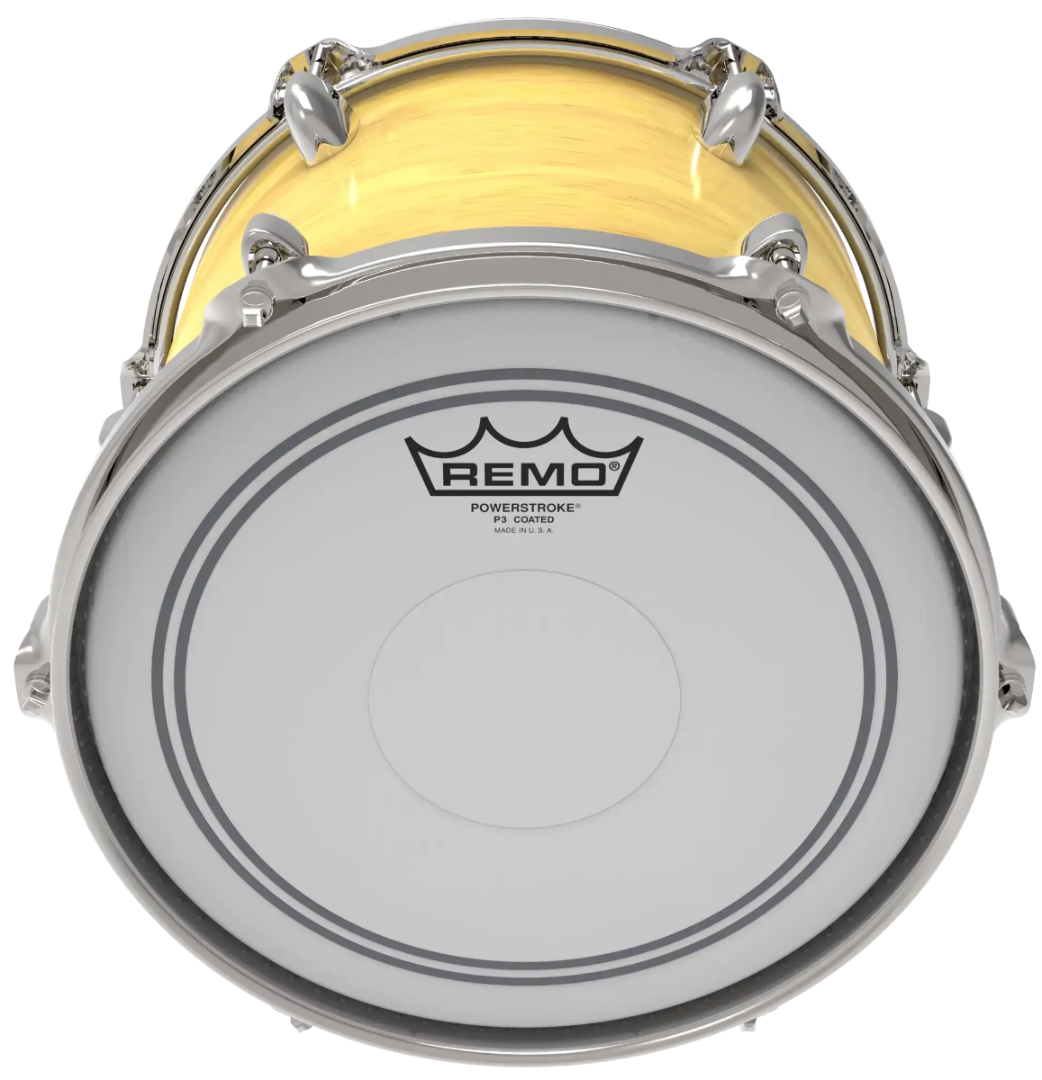 Remo Powerstroke P3 Coated 14" Top Clear Dot Drum Head