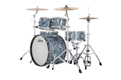 Ludwig NEUSONIC Mod 2 4-Piece Shell Pack in Steel Blue Pearl
