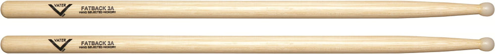 Vater VH3AN 3A Fatback Nylon Tip Drumsticks