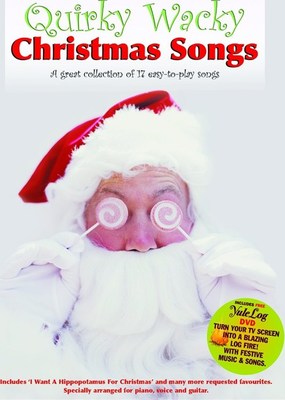 QUIRKY WACKY CHRISTMAS SONGS BK/DVD