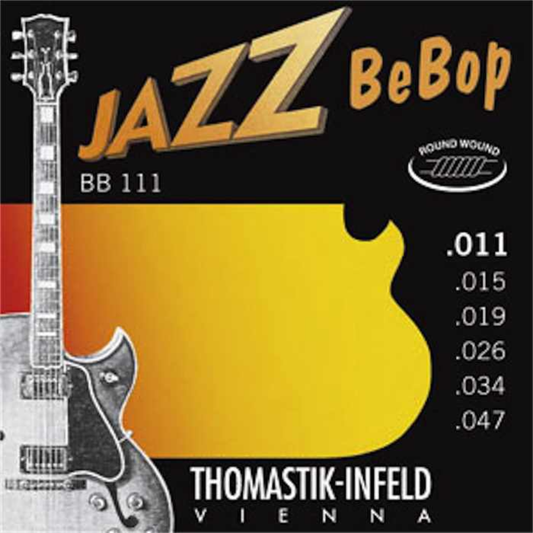 Thomastik Jazz Bebop Roundwound Set Extra Light .011 - .047 Gauge