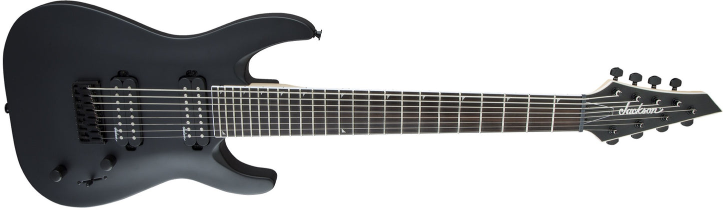 Jackson JS Series Dinky Arch Top JS32-8 DKA HT, Amaranth Fingerboard in Satin Black