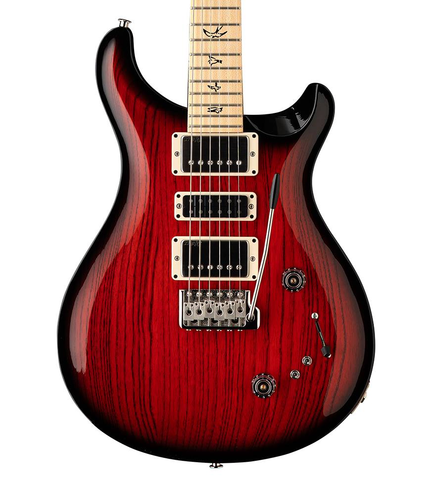 PRS Swamp Ash Special Maple Electric Guitar in Scarlet Smokeburst (USA)