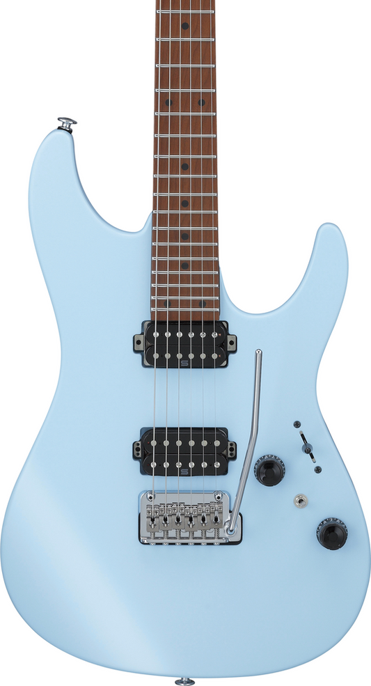 Ibanez AZ2402 Prestige Electric Guitar in Seafoam Blue Flat