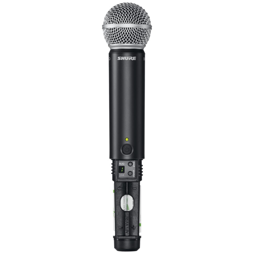 Shure Wireless Mic Handheld Transmitter SM58 Mic; Auto Setup 662-686MHz