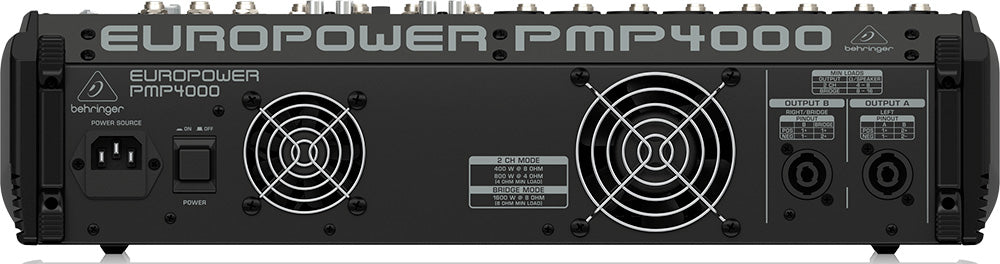 Behringer EuroPower PMP4000 1600W 16 Channel Powered Mixer