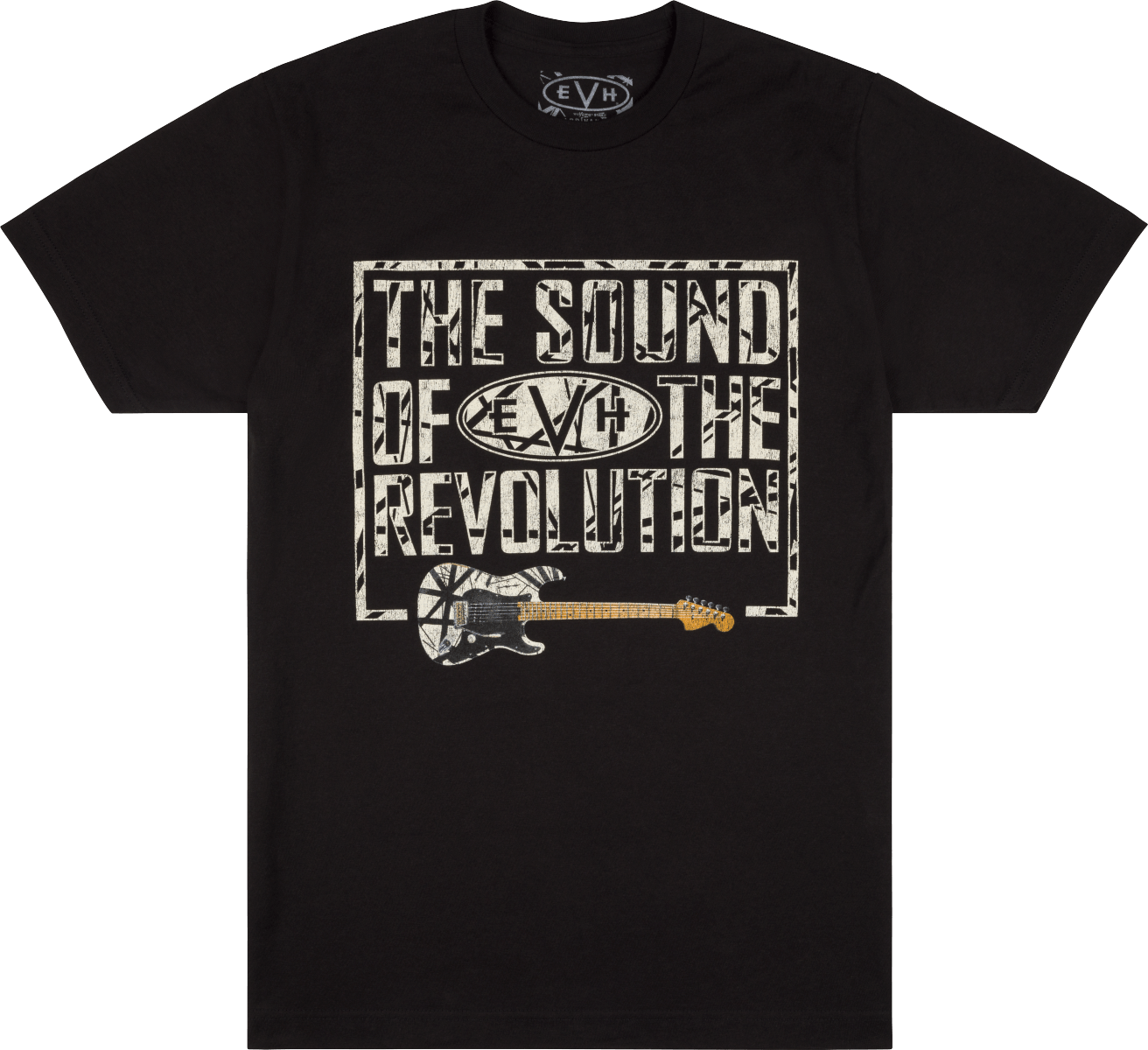 EVH Revolution M Size Tee Shirt in Black
