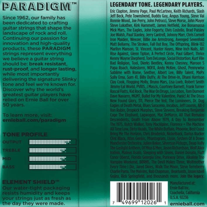 Ernie Ball Not Even Slinky Paradigm Electric Guitar Strings 12-56 Gauge