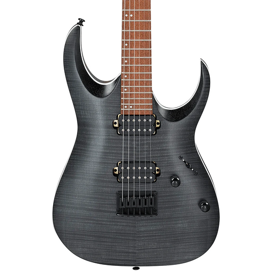 Ibanez RGA42FM Electric Guitar in Transparent Gray Flat