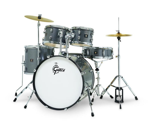 Gretsch Renegade 5-Piece Drum Kit in Grey Sparkle