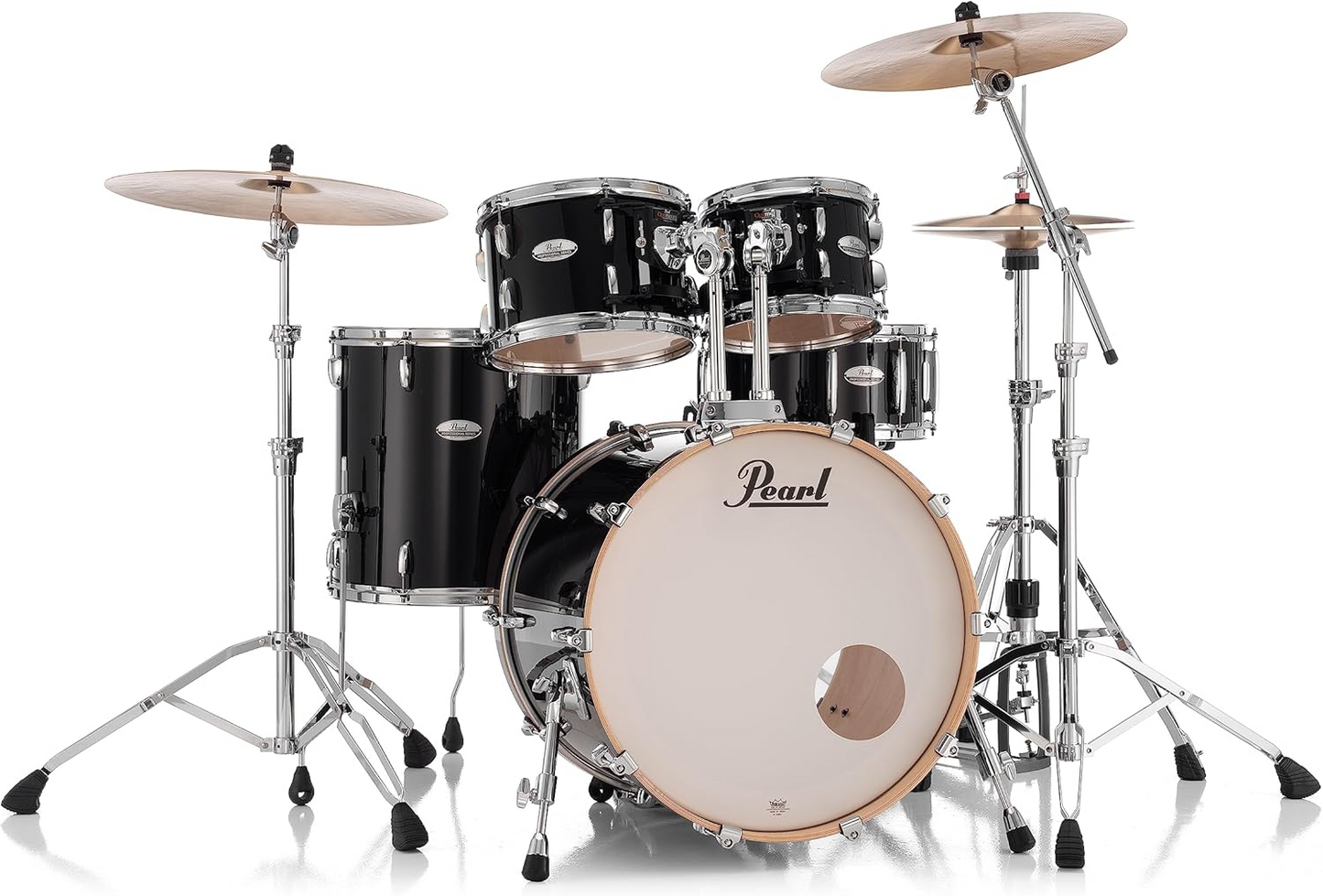 Pearl Professional Maple 4-Piece Shell Pack in Matte Caviar Black