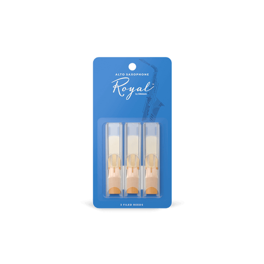 Royal By D'Addario Strength 2.0 3 Pack Alto Saxophone Reeds