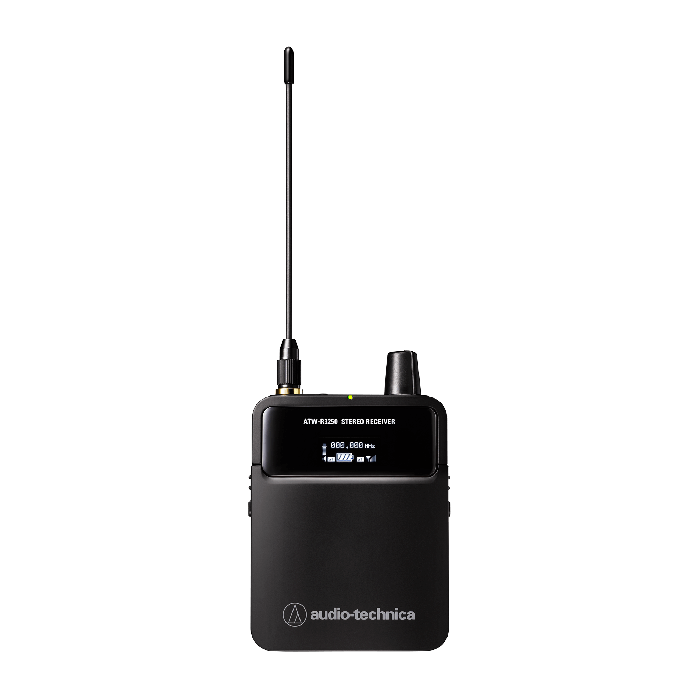 Audio-Technica 3000 Series Wireless In Ear Monitor System includes ATW-R3250 receiver + ATW-T3205 Transmitter + ATH-E40 professional in ear headphones