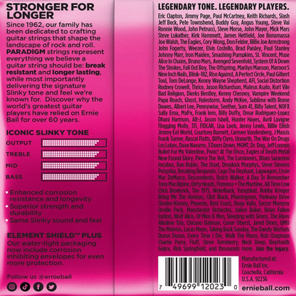 Ernie Ball Paradigm Super Slinky Electric Guitar Strings 9-42 Gauge