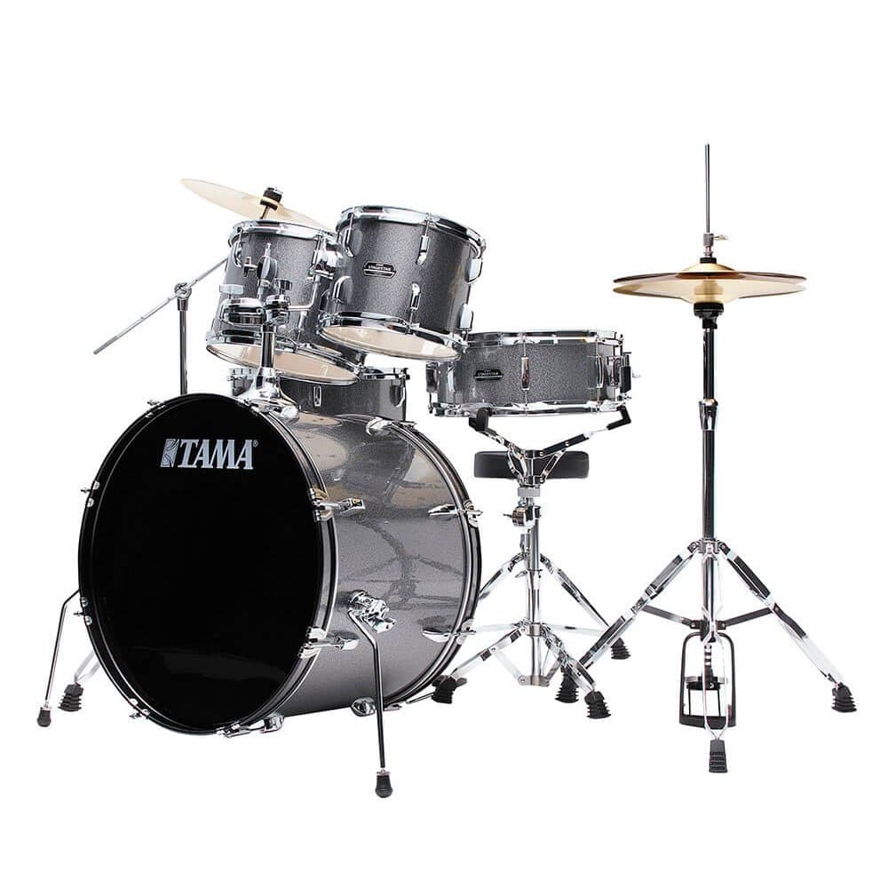 TAMA Stagestar ST52H5C 5 Piece Drum Kit in Cosmic Silver Sparkle