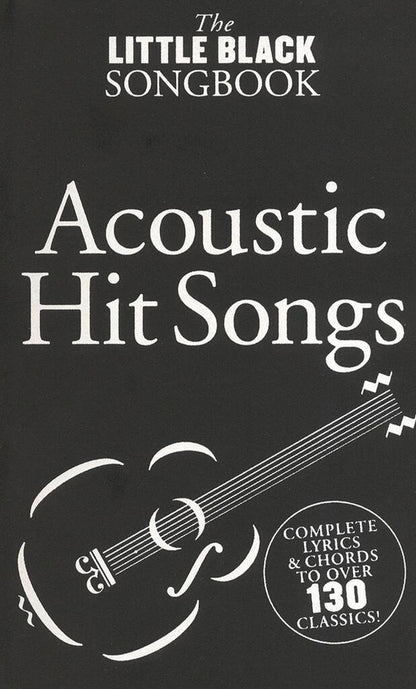 The Little Black Songbook Acoustic Hit Songs