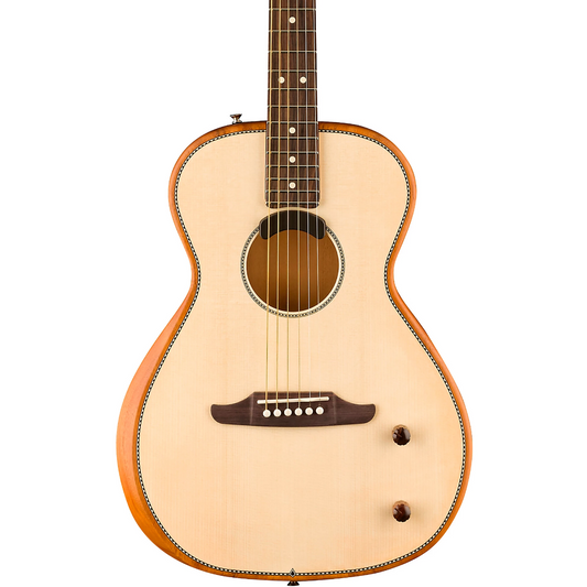 Fender Highway Series Parlor Acoustic-Electric Guitar, Rosewood Fingerboard in Natural