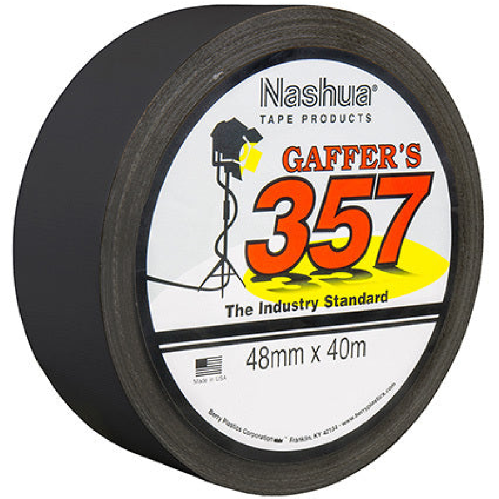 Nashua 357 Gaffer Tape 48mm x 40m in Black