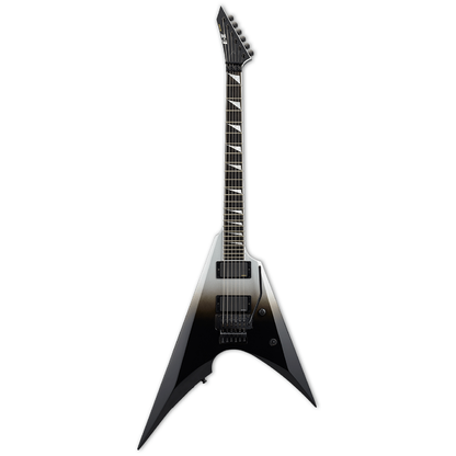 ESP E II Arrow in Black Silver Fade