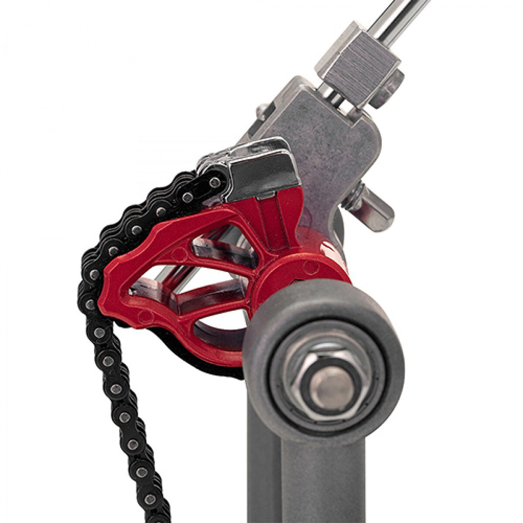 Pearl P-1030R Eliminator Solo Single Hardware Pedal in Red