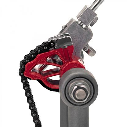 Pearl P-1030R Eliminator Solo Single Hardware Pedal in Red