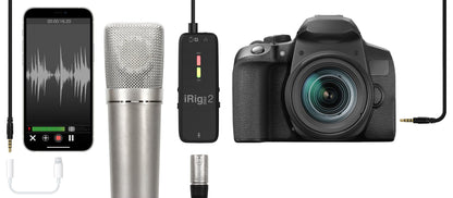 IK Multimedia iRig Pre 2 Mobile microphone interface
