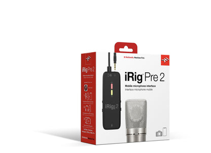 IK Multimedia iRig Pre 2 Mobile microphone interface