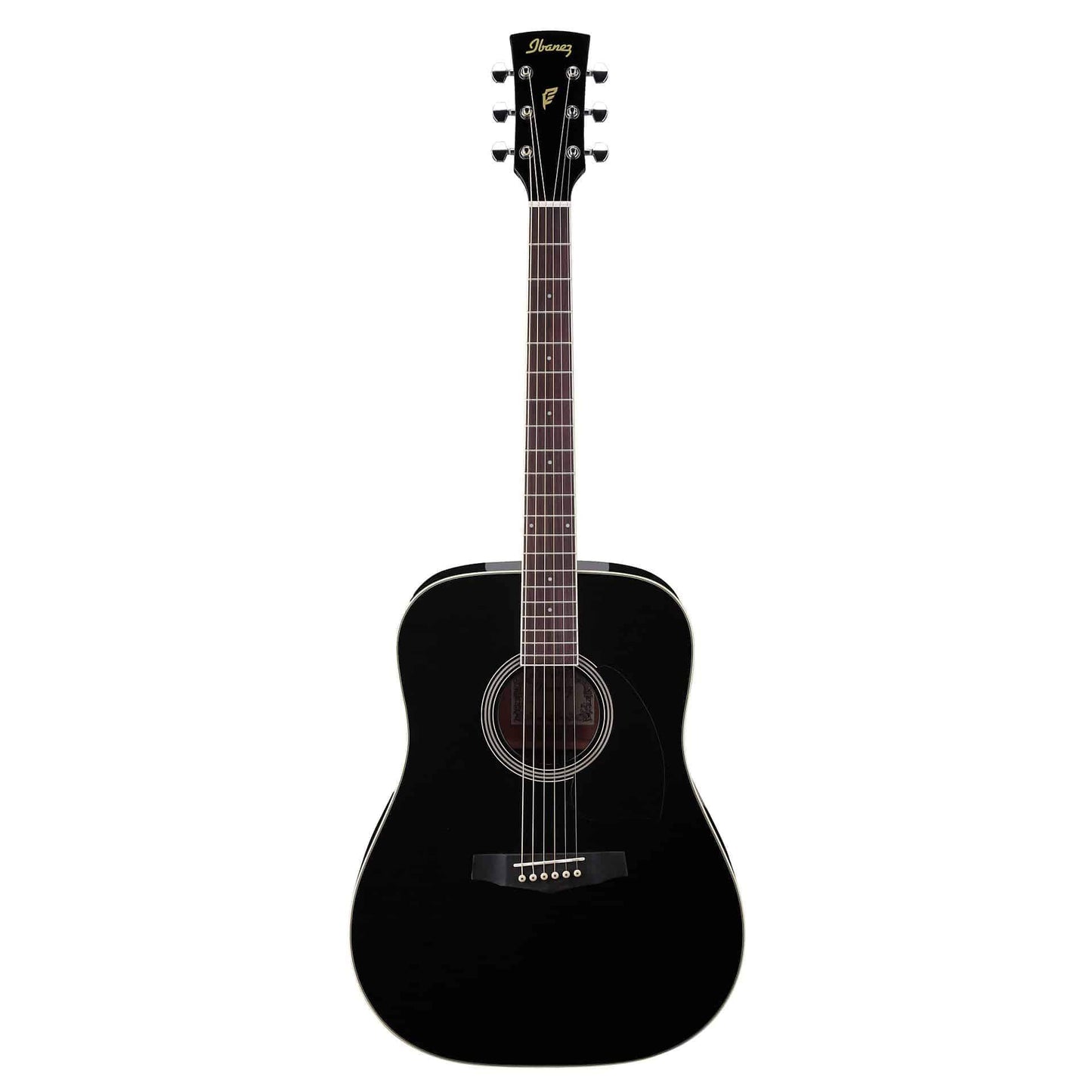Ibanez PF15 Acoustic Guitar in  Black High Gloss