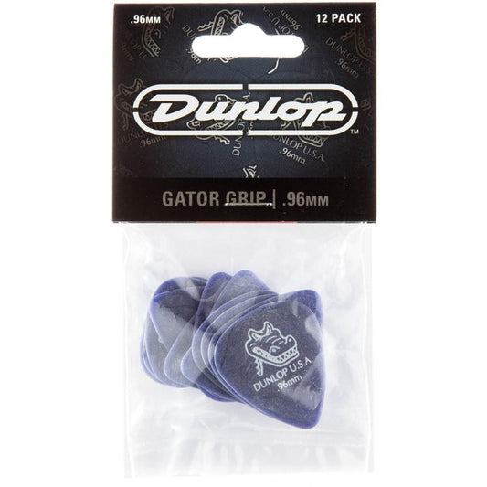 Dunlop Gator Grip Guitar Picks .96mm 12 Pack in Grey