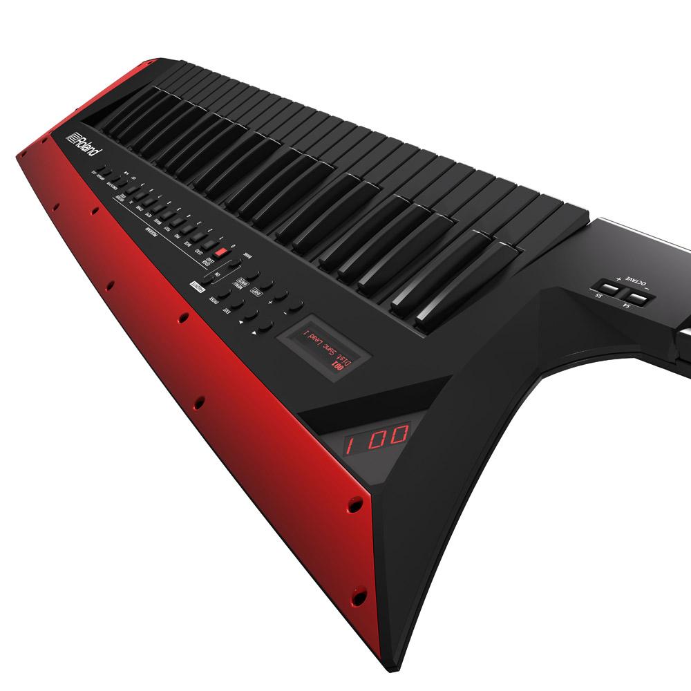 Roland AX Edge 49 key Keytar Synthesizer in Black