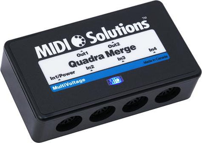 MIDI Solutions MultiVoltage Quadra Merge