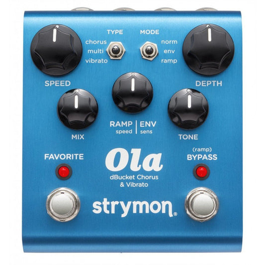 Strymon OLA DBucket Chorus & Vibrato Pedal