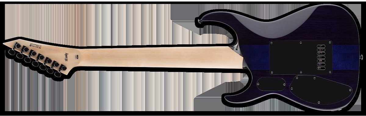 ESP LTD SH 7 EverTune Brian (Head) Welch Signature  Series 7 Strings Electric Guitar in See Thru Purple