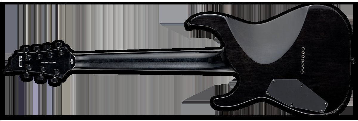 ESP H 1007 7 String in See Thru Black