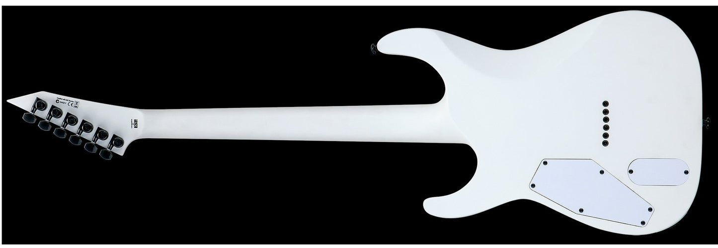 ESP LTD M HT Arctic Metal Electric Guitar in Snow White Satin