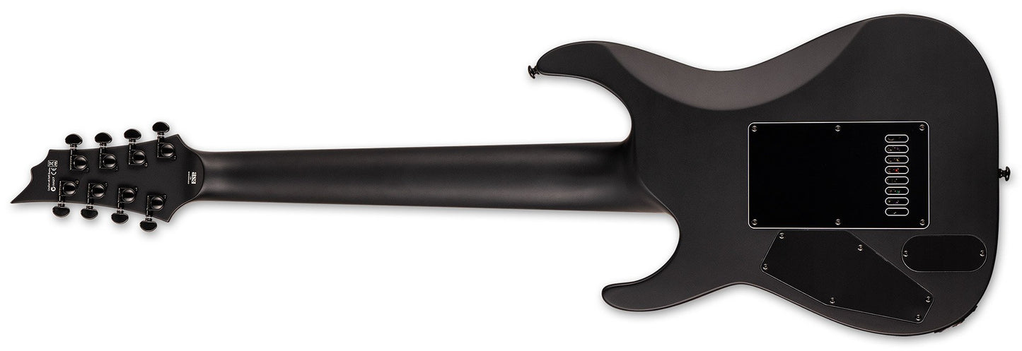 ESP LTD H 1008 Baritone EverTune 8 String in Black Satin