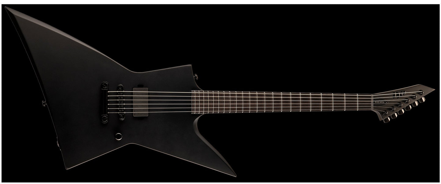 ESP LTD EX Black Metal Black Satin
