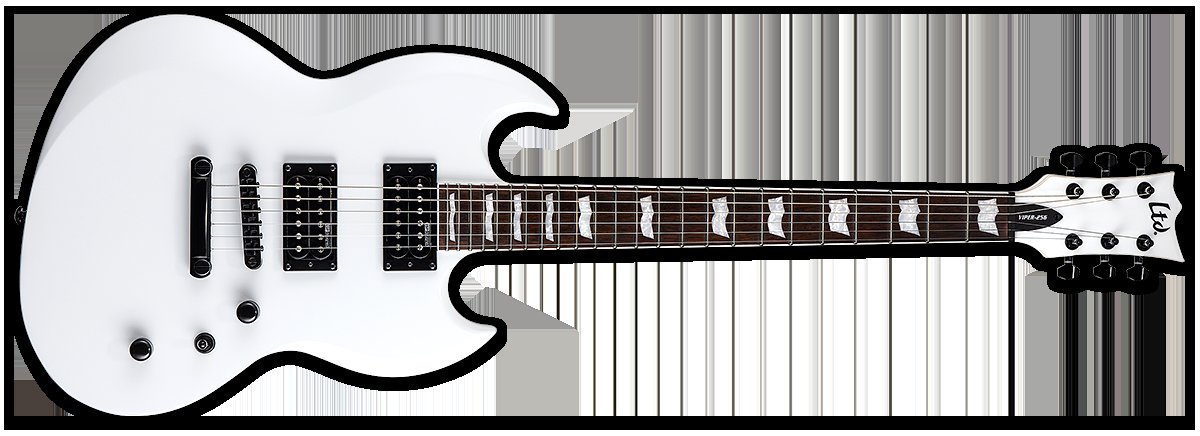 ESP LTD VP 256 Viper Electric Guitar in Snow White