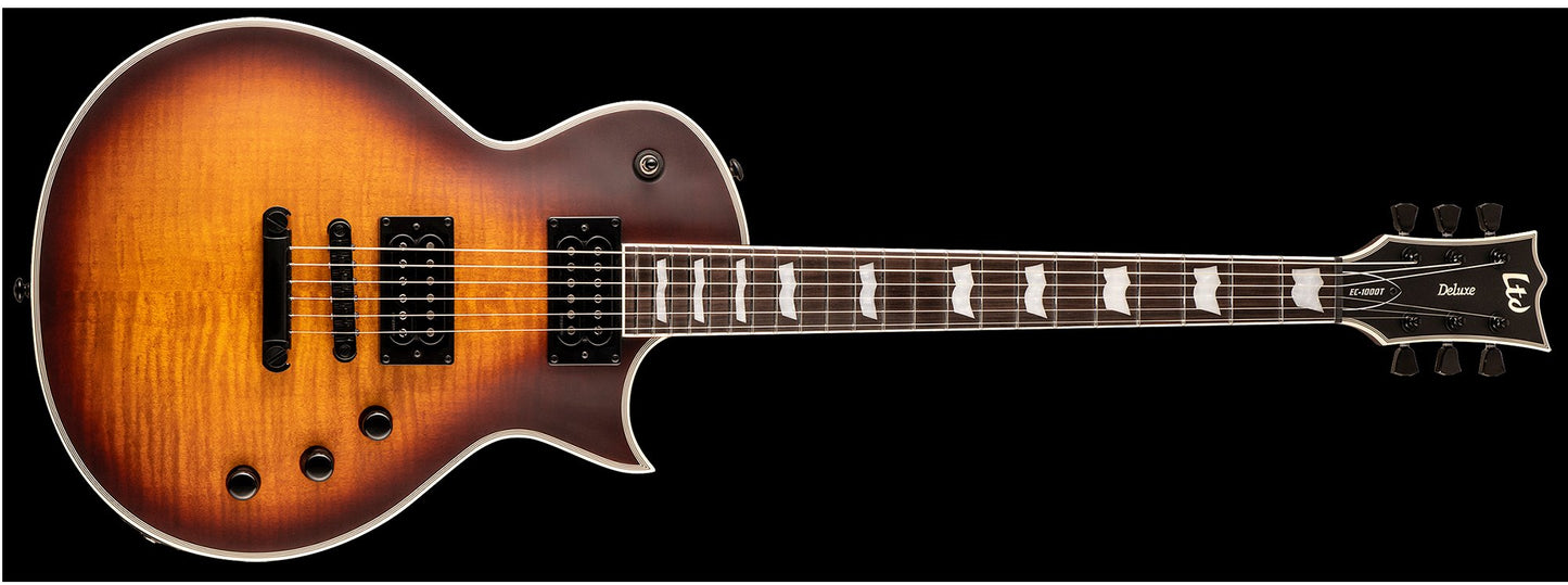 ESP LTD EC 1000T CTM Electric Guitar Tobacco in Sunburst Satin
