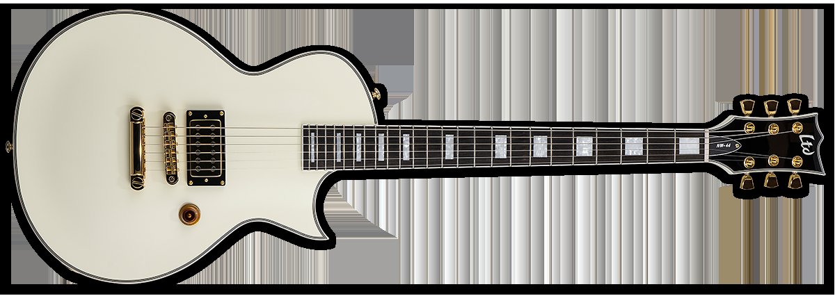 ESP LTD NW 44 Neil Westfall Signature Series Electric Guitar in Olympic White