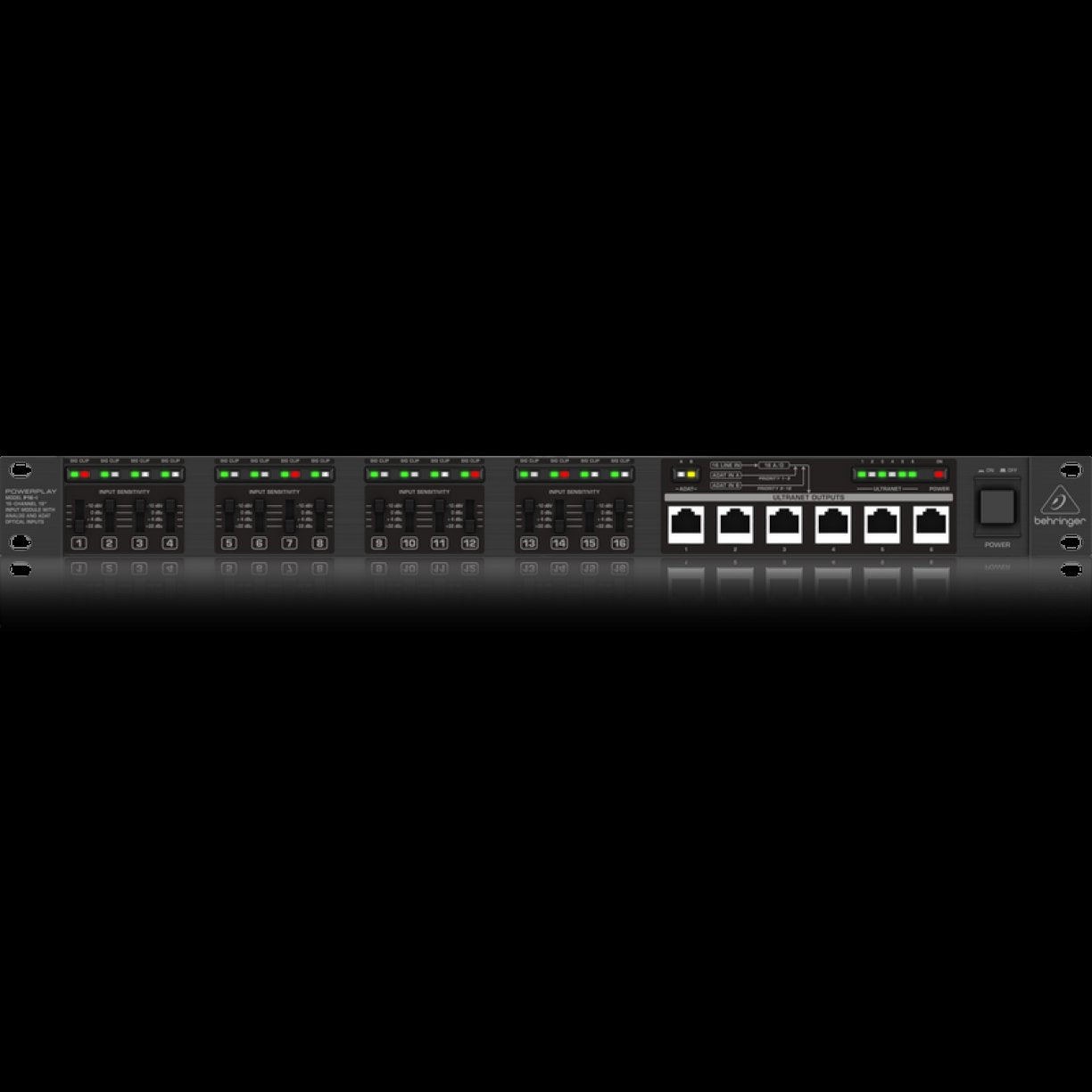 Behringer Powerplay P16I 16 Channel 19'' Input Module