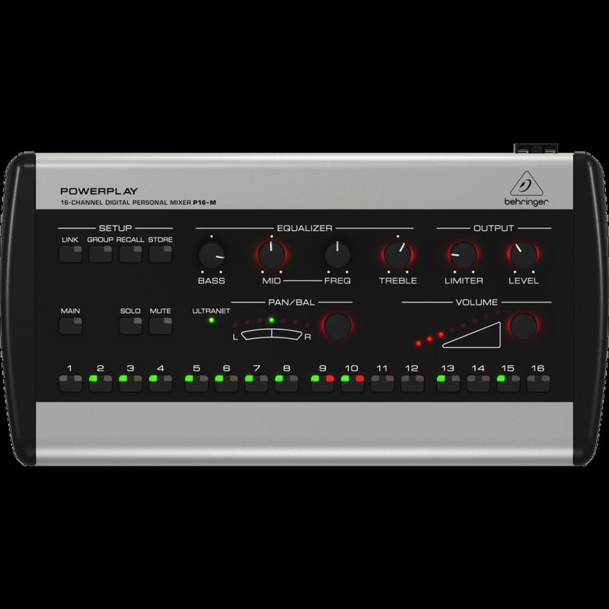 Behringer Powerplay P16M 16 Channel Digital Personal Mixer