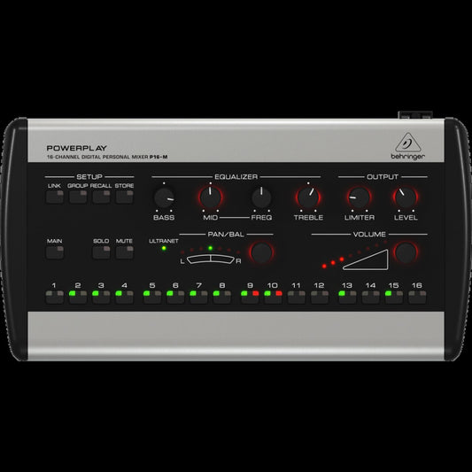 Behringer Powerplay P16M 16 Channel Digital Personal Mixer