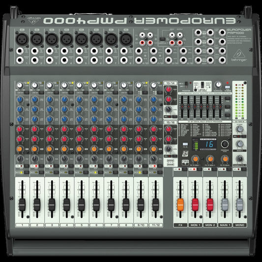 Behringer EuroPower PMP4000 1600W 16 Channel Powered Mixer
